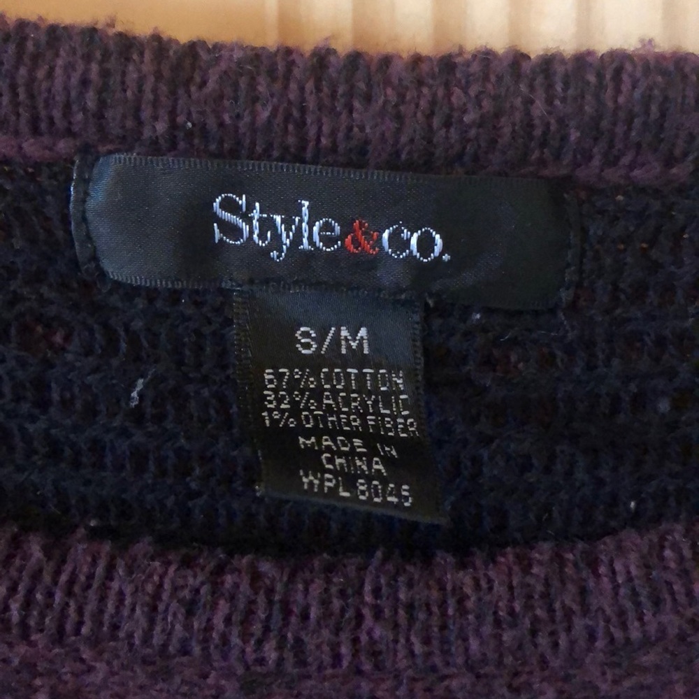 Poncho Sweater - Picture 2 of 3